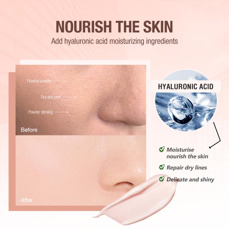 Product Introduction of 【Buy 1 Take 1】O.TWO.O Face Primer Base Makeup Oil-Control 20Ml Invisible Pore Smooths Fine Lines Brighten Moisture Primer For Face Cosmetics Texture Moist smooth Cosmetic Makeup 43
