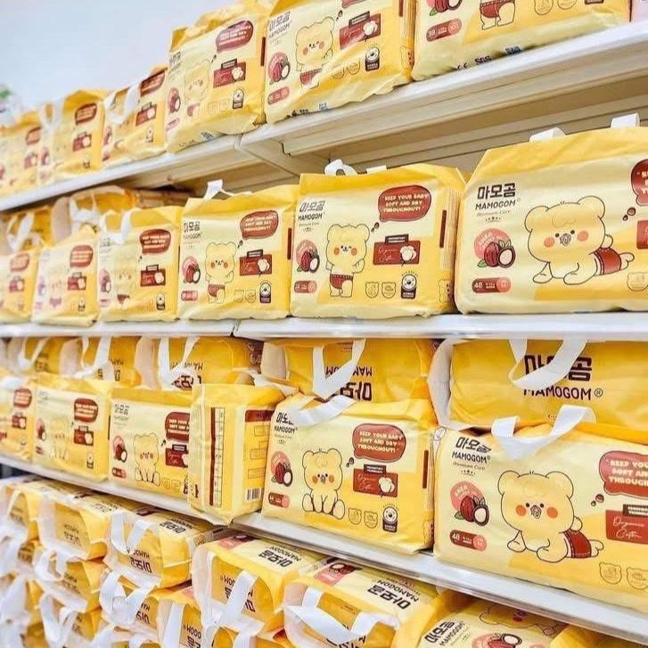 A- 2 bịch BỈM MAMOGOM HỮU CƠ HÀN QUỐC