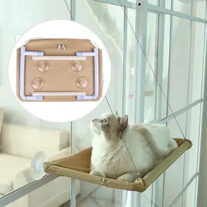 Tempat Tidur Gantung Kucing PET - Cat Bed - Tempat Tidur Kucing Hammock Gantung Cat Bed Suction Cup Hammock Bed Window Mounted For Pets - Tempat Tidur Kucing "CAT WINDOW HAMMOCK GANTUNG "