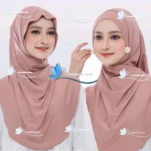 Hijab Instan Bergo Meleyot Inner Jiisoo