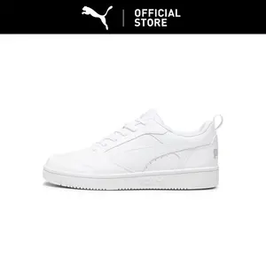 PUMA Sepatu Sneaker Rebound V6 Low Uniseks White-Gray