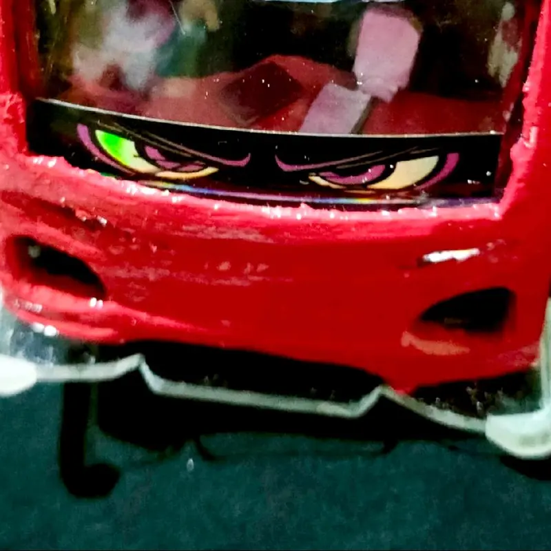 Winglet Akrilik Miniatur mini, mainan Bus Toy 4