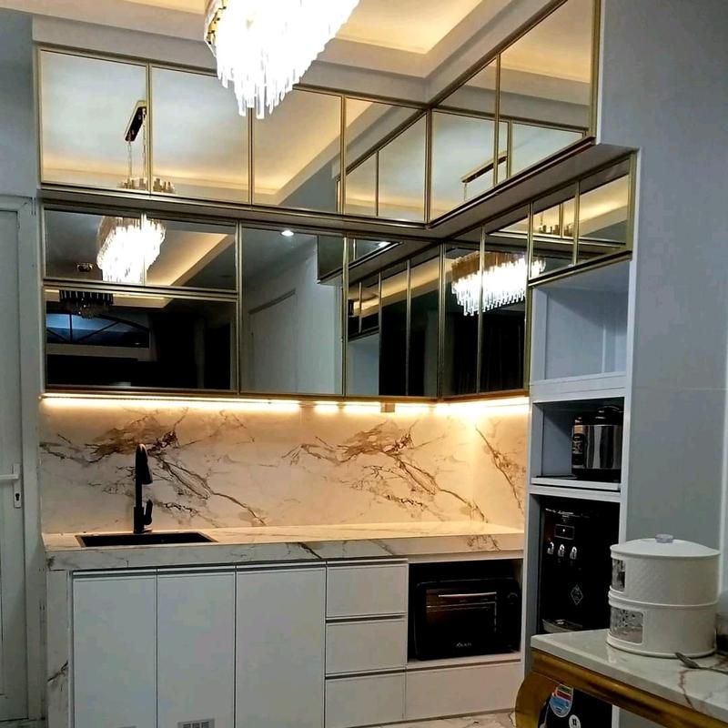 KITCHEN SET ALUMINIUM MINIMALIS MODERN 5