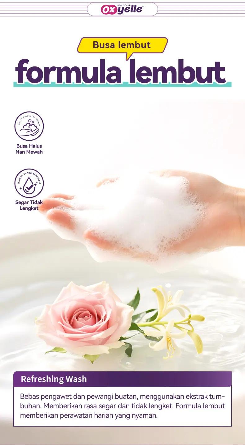 Feminine Wash & Gel Herbal Wanita – Perawatan Area Intim, Sensasi Hangat, Segar, Tekstur Lembut, Tidak Lengket, Untuk Perawatan Harian (100g / 1pcs)