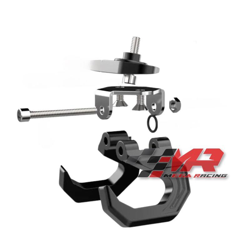 gantungan barang motor model cabang standar full cnc universal semua motor bisa beat mio vario scoopy fino jupiter supra lexi nmax genio fazzio pcx centola hook gantungan double 2