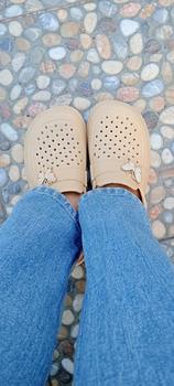 Product Review of DS- Sandal Autumn Selop Sandal Wanita Karet Jelly Terbaru tinggi 3cm from a**_ 0