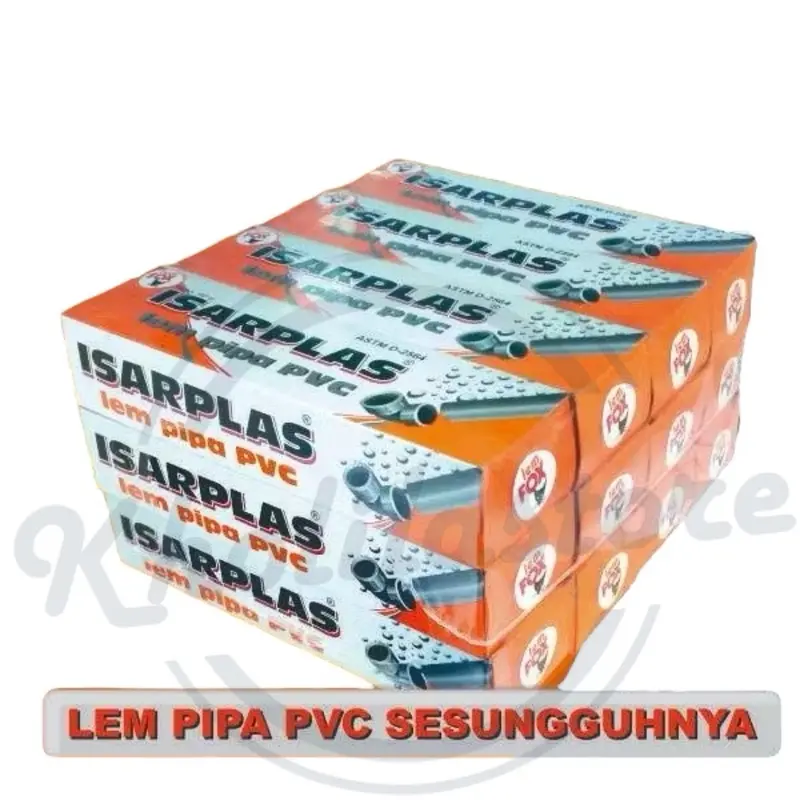 12 pcs Lem Pipa PVC Isarplas Tube 40gr 0