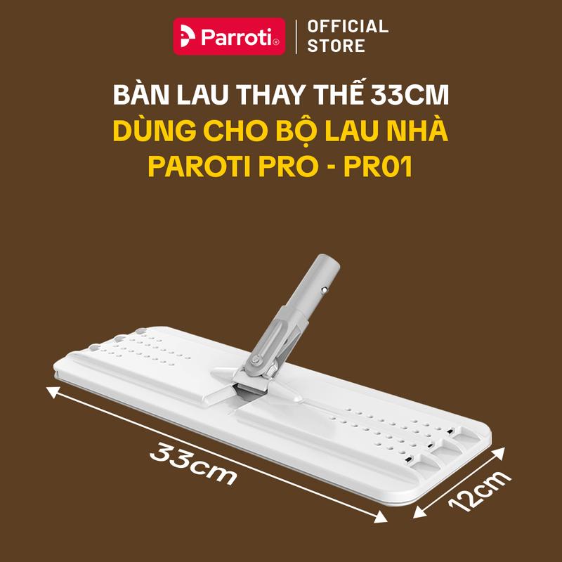  Phụ Kiện Bàn Lau Thay Thế 33cm dùng cho bộ lau nhà Prroti Pro - PR01 