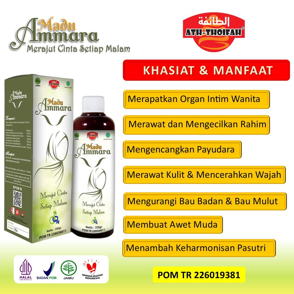 Madu Ammara Madu Ramuan Menjaga Kesehatan dan Kecantikan Wanita