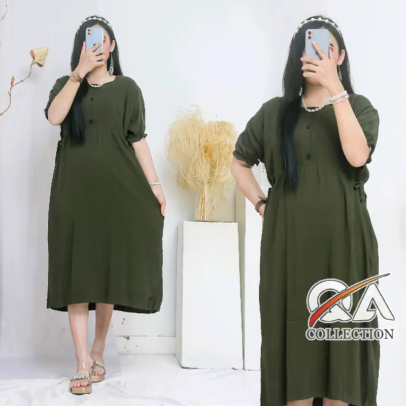 Daster cantik Chibi Rayon Premium Dress kimono Busui Standar Jumbo 3
