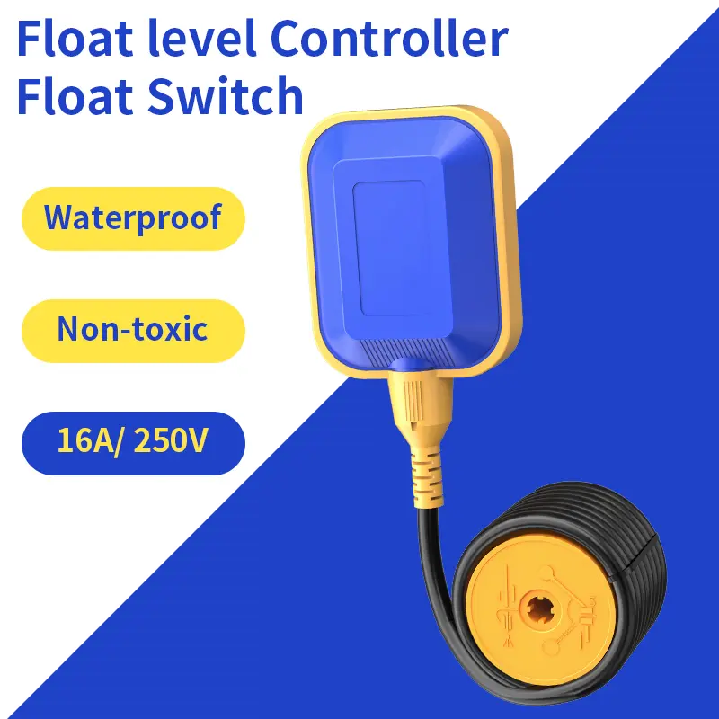 Harga Pabrik Langsung  Switch PelampungPompa Otomatis,Float SwitchKabel 1.2m 2m 3m 5m 8m 10mSparePart Pompa Celup & Jet Pump, Awet dan Tahan Lama.