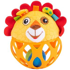 Animal Texture sensory Develop baby rattle soft plush animal toys Kids Gift Baby Rattle Toys