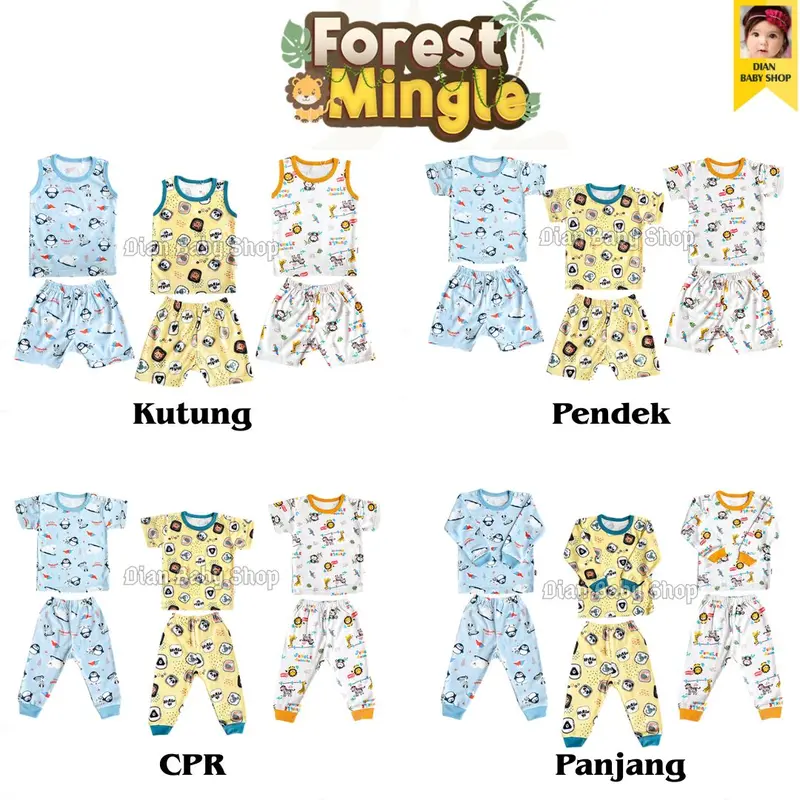 3Setel | TERBARU Setelan Libby Baby Set Pakaian Anak Motif | Size S.M.L.2L.XL.XXL | SNI . Katun 1