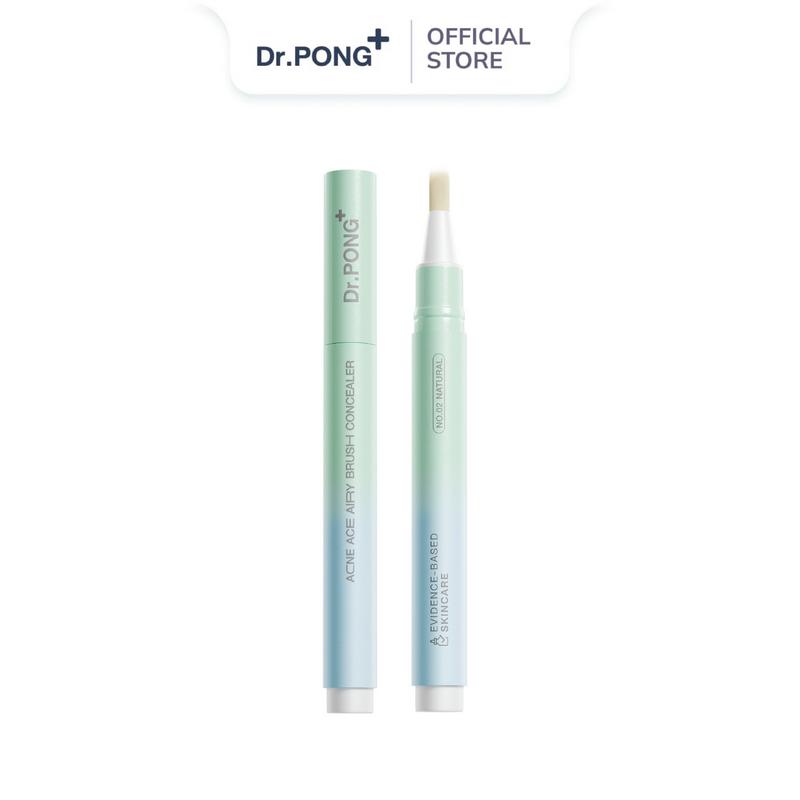 Kem che khuyết điểm dạng cọ Dr.PONG Acne Ace Airy Brush Concealer 2.4g