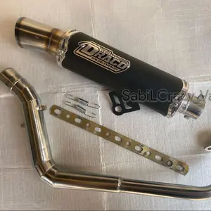 Knalpot Samlong Draco Beat Mio Vario Scoopy PCX Nmax Aerox Lexi Genio freego Filano Fino Xeon spin szuki nex SkyDrive skywave Mio gear dll Knalpot Racing Draco samlong inlet 38 Motorcycle