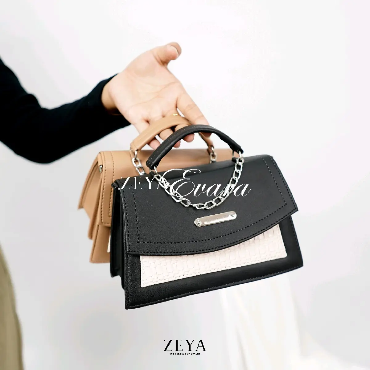 ZEYA STUDIO | Evara Hand & Sling Bag Elegant Bag Wanita