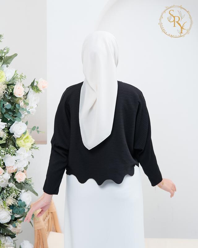 Soraya Moeslim Cardi Azura Mix Inner Premium Dress mewah Wanita Dewasa Remaja Pesta Lebaran Cardigan Muslim waffle Santai Kardigan Outer Panjang Casual Kondangan Baju 7