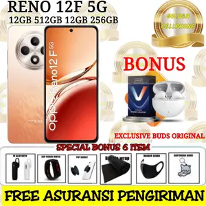 (EXCLUSIVE 805GADGET) OPPO RENO 12F 5G 12/256 & 12/512 & RENO 12F 4G 8/256 GARANSI RESMI