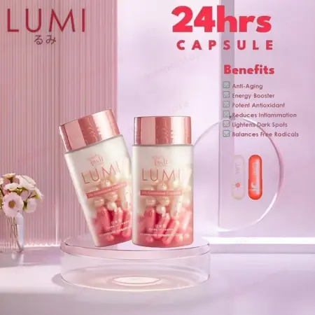 lumi glutathione philippines Beauty Vault LUMI 60 CAPSULES 24H Glutathione JAPAN FORMULA Lumina Glow