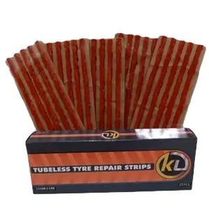 Karet tubless tambal 1box KLO Strips (isi 5lbr=25bj) Refill Karet ban tubles/karet tambal ban tubles/cacing ban tubles