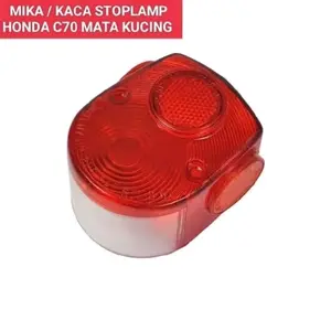 Mika Lampu Stop Stoplamp Honda c70 c 70 st70 Matakucing Mata Kucing Tebal Motorcycle