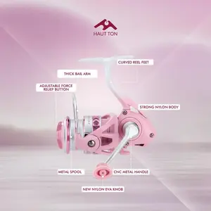 Exclusive Sale Reel Pancing, Reel Haut Ton Lingna Spinning, Bb 3+1, Gear Ratio 5.2 : 1, 1500S, 2500S Pasti Ori