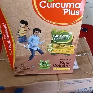 Curcuma Plus Susu Bubuk Anak - Coklat 180gr