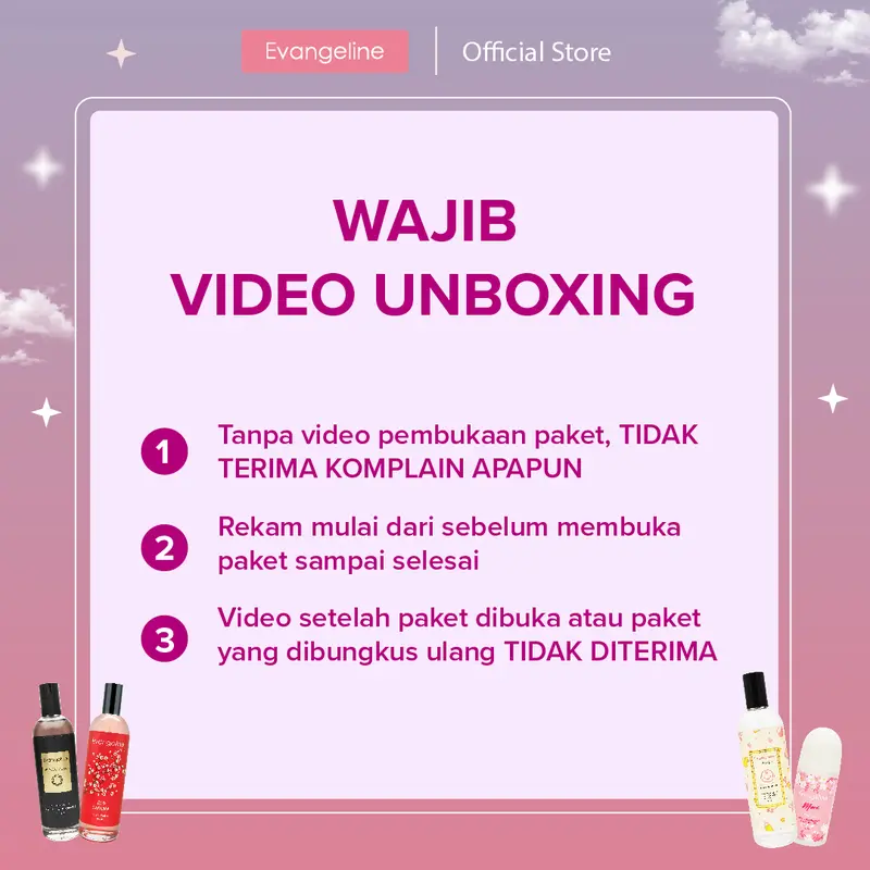 【GET 2 PCS】TWIN PACK BUNDLE  | Evangeline Eau De Parfum 100ML | Parfum Wanita Tahan Lama Long Lasting 7
