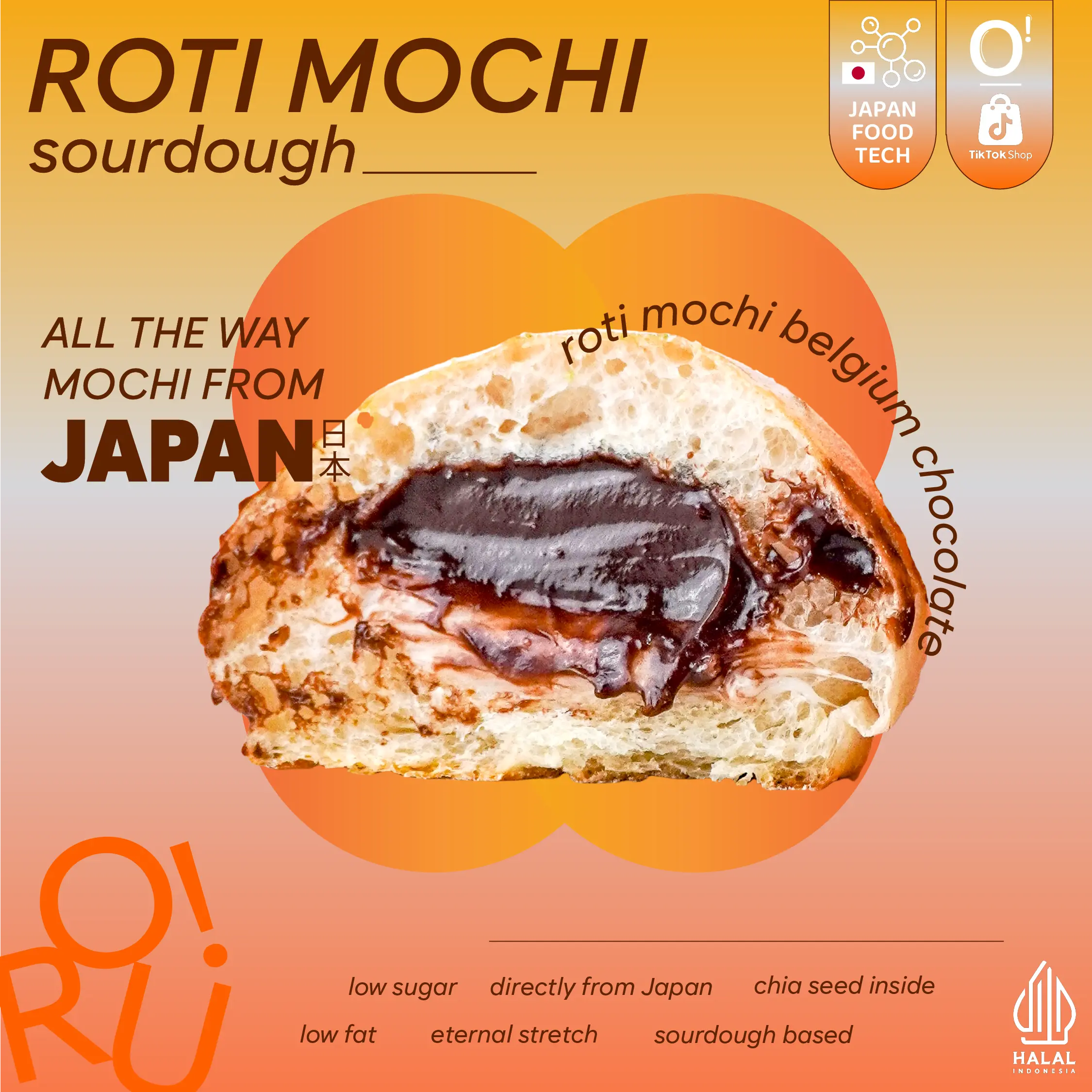 Roti Mochi Belgium Chocolate [INFLUENCER APPROVED]