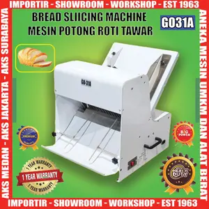 Bread Slicer AKS-GO31A Mesin Pemotong /Potong Roti Bakery Tawar ORIGINAL..