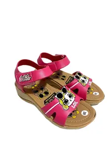 Sandal Anak Perempuan Karakter LoL Warna Pink Size 26-35 Desain Lucu dan Nyaman untuk Aktivitas Sehari-hari Anak Perempuan