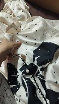 Product Review of Đồ Bộ Nữ Pijama Cánh Dơi Lady _ Size 45_68kg. Chất Vải Lụa Latin Mềm Mát . Quần Dài 95cm Có Túi from H** h**g t**g 0