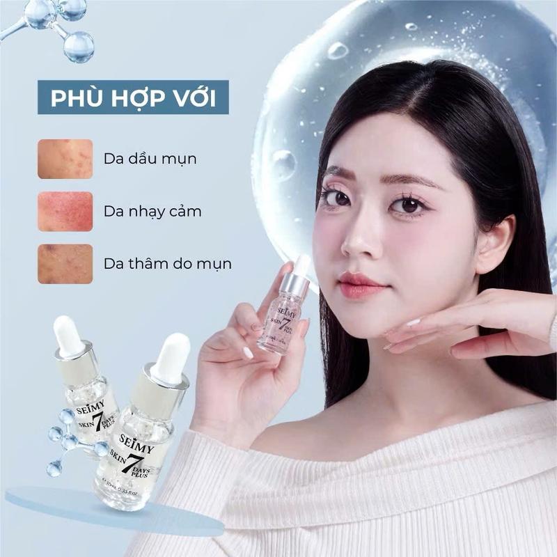 Serum giảm mụn thâm Seimy - Skin 7 Days Plus - 10ml.. 9