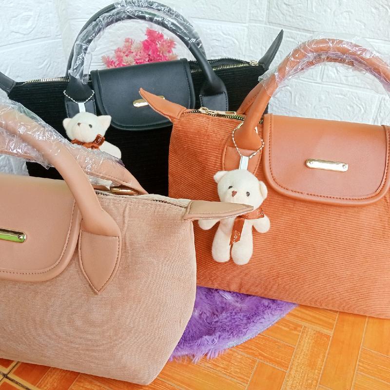 Tas Jinjing Wanita Kamoci Bahan Korduray Selempang 2