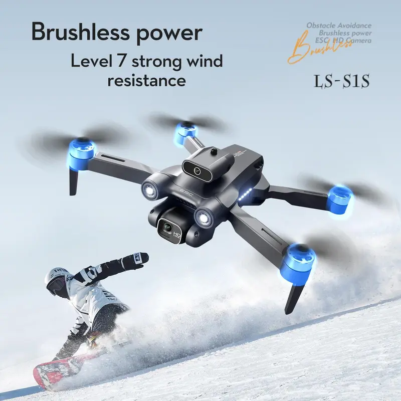 [KYOPCE] S1S Brushless Drone 4k Professional 8K HD Camera 5G Wifi FPV Obstacle Avoidance Aerial Photography Foldable Quadcopter RC Dron 6