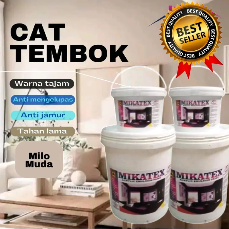 Cat Tembok 15kg Anti Mengapur,Warna Tajam, Kuat terhadap cuaca Paint 2