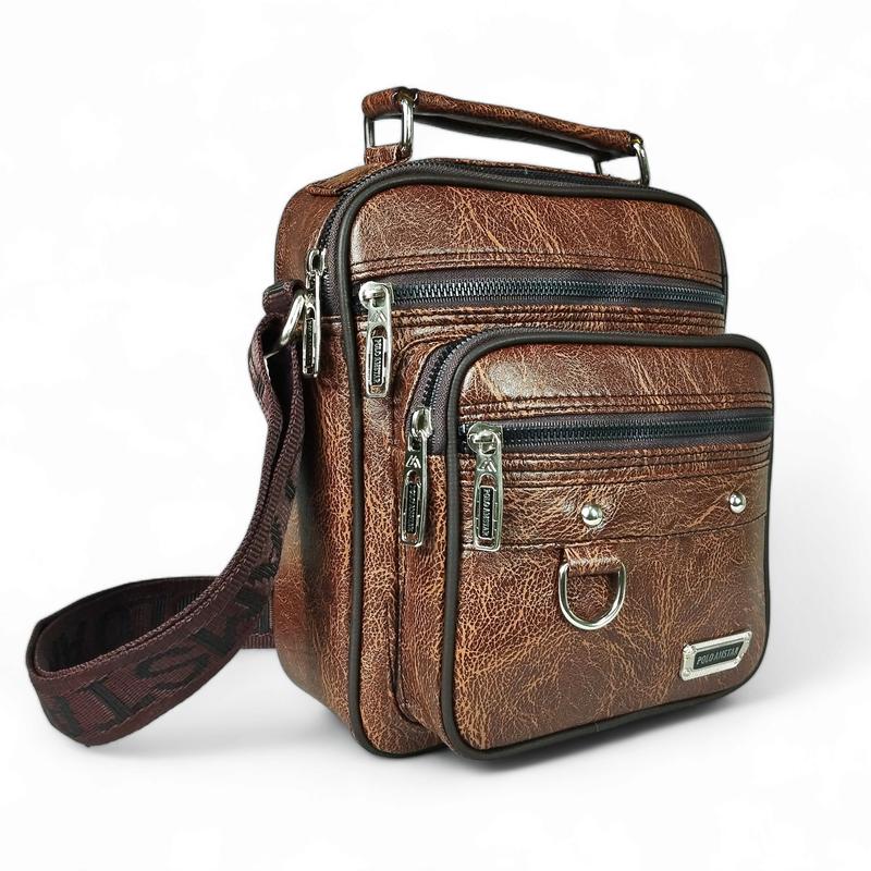 Polo Amstar Tas Selempang Slingbag Crossbag Pria Kulit Oscar Premium Sudah Anti Air Cowok 2