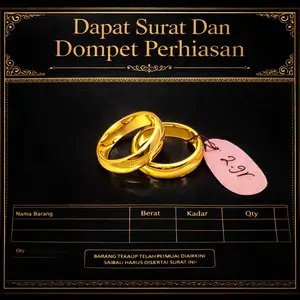 Cincin Polos Couple Premium Desain Mewah Berlapis Emas Muda Perhiasan Fashion Wanita Mewah Elagan