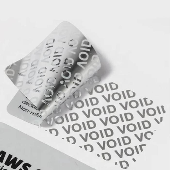 Jual Sticker Tamper Evident Segel Void Total Transfer Label untuk ...