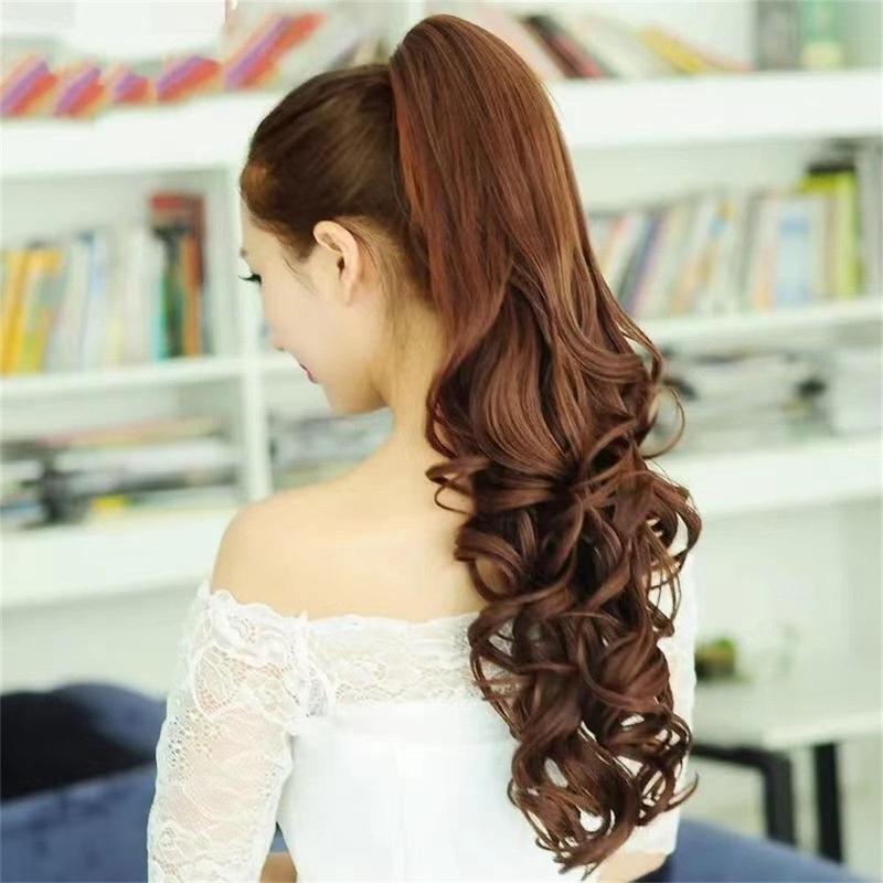 Product Introduction of Tóc Đuôi Ngựa Vuốt, Dài 60cm, Kiểu Xoăn, Kẹp Trong Tóc Nối, Tóc Giả Đuôi Ngựa Xoăn, Sợi Tóc Đuôi Ngựa, Dành Cho Nữ, Phụ Kiện Thời Trang, Cindie, Vận Chuyển Từ Việt Nam 26