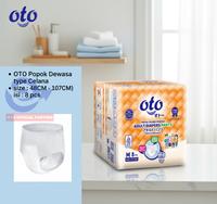 Gambar OTO Popok Dewasa Adult model Celana Diapers PANTS uk M 8 pcs dari OTO Adult Diapers Kota Administrasi Jakarta Utara 3 Tokopedia