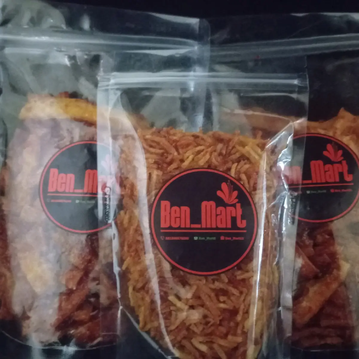 Paket 3 Pcs Kentang Mustofa & Kripik Singkong Pedas Balado - Food, Snack