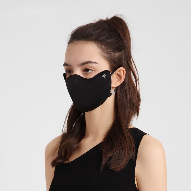Product Introduction of KENMONT Outdoor Breathable UPF 50+Women Men Mask Hanging Ears Face Cover Casual Cooling Sports Summer Masks Floppy Windproof Designer Visor 1