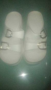 Product Review of Sandal Strip Wedges Wanita 720m Bahan Karet EVA Anti Slip Anti Licin Kekinian Trend from W**a w**i 0