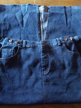 Product Review of ICH - Rok Deana Jeans Skirt Jumbo Rok Bigsize Wanita from A**i 2