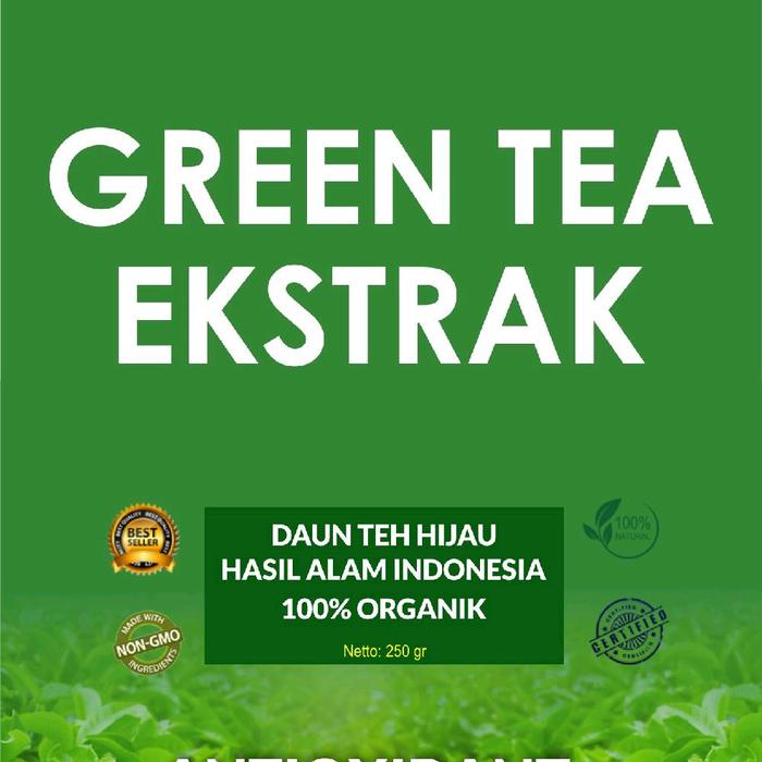 Gambar Green tea ekstrak, sudah tersertifikasi halal. dari Insular Multi Natural official Kab. Bogor Tokopedia