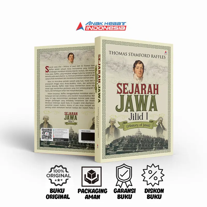Buku Sejarah Jawa Jilid 1 (History of Java) - Thomas Stamford Raffles - Anak Hebat Indonesia 0