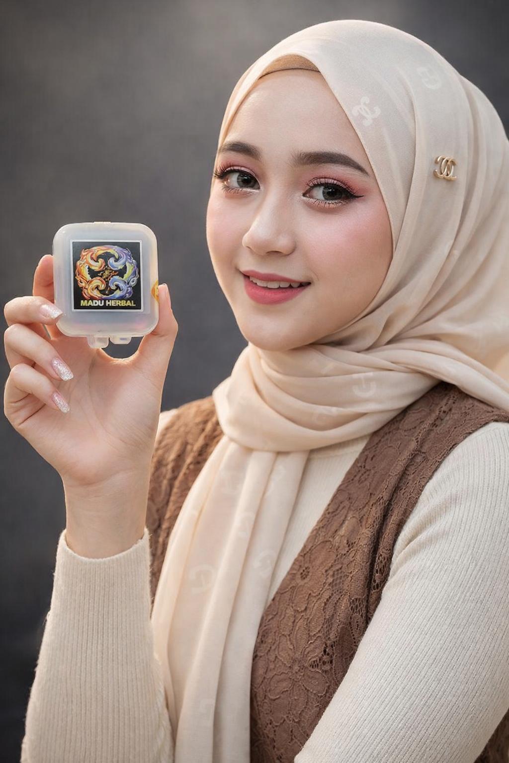 PROMO ISI 4 - MADU BUBUK HERBAL ALAMI 100% ORIGINAL HALAL MUI HONEY POWDER Bahan Herbal Aman Konsumsi