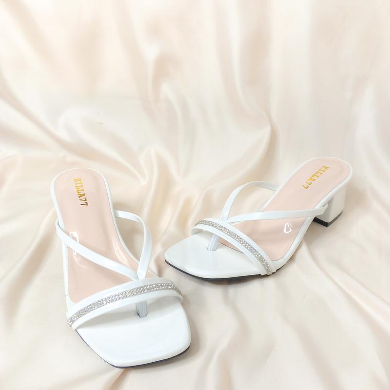 Product Introduction of FS HEELS wanita casual hak tinggi 5cm outfit simple AMD01 40