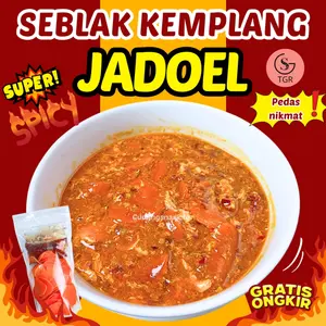 1 BKS SEBLAK KEMPLANG KERUPUK JADOEL INSTAN FOOD MAKANAN PEDAS Jajanan grosir gratis ongkir Rp.0  Sambal- GUDANGSNACK TGR